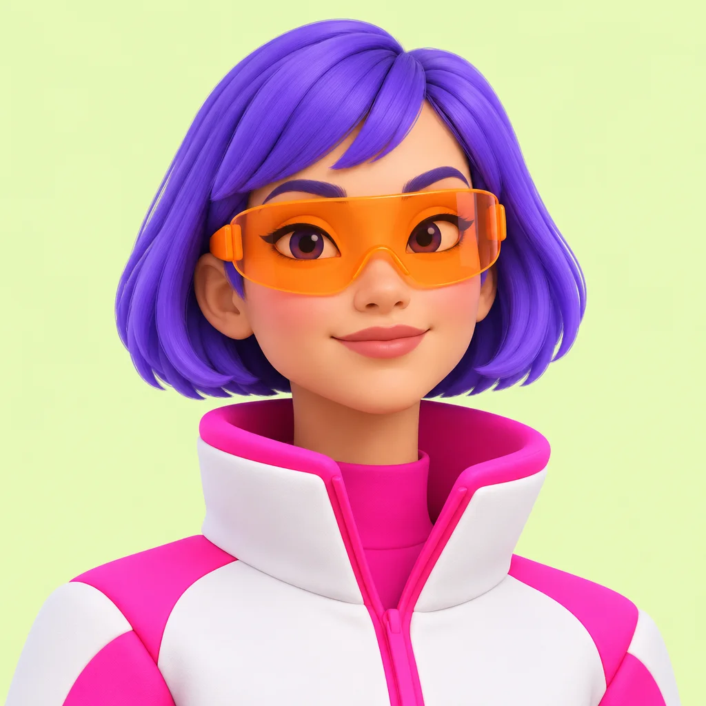 Illustrated AI and machine learning developer character